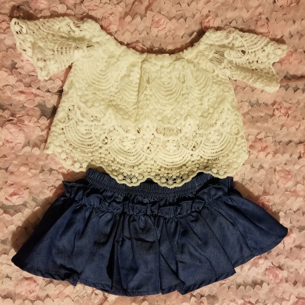 Infant girls Lace outfit